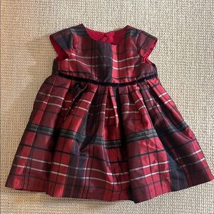 Pippa & Julie Vibrant Plaid Holiday Dress